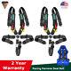2x Racing Harness 5 Point Seat Belt Universal For ATV UTV Race Car Quick Release
