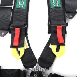 2x Racing Harness 5 Point Seat Belt Universal For ATV UTV Race Car Quick Release