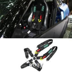 2x Racing Harness 5 Point Seat Belt Universal For ATV UTV Race Car Quick Release