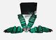 2x Takata 4 Point Snap-On 3 w Camlock Racing Seat Belt Harness Green Expedite