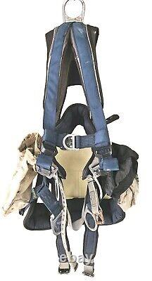 3M DBI-SALA EXOFIT FULL BODY HARNESS FALL PROTECTION 1108651 Med BELT WithSeat