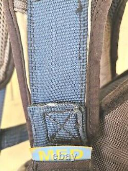 3M DBI-SALA EXOFIT FULL BODY HARNESS FALL PROTECTION 1108651 Med BELT WithSeat