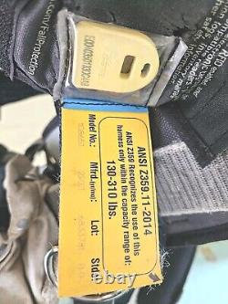 3M DBI-SALA EXOFIT FULL BODY HARNESS FALL PROTECTION 1108651 Med BELT WithSeat