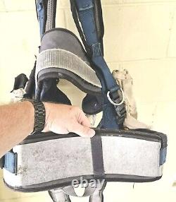 3M DBI-SALA EXOFIT FULL BODY HARNESS FALL PROTECTION 1108651 Med BELT WithSeat