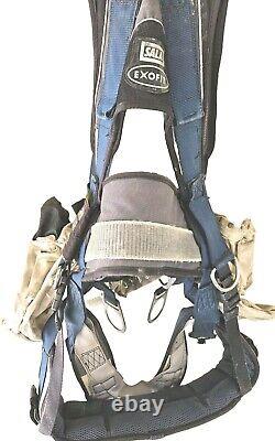 3M DBI-SALA EXOFIT FULL BODY HARNESS FALL PROTECTION 1108651 Med BELT WithSeat