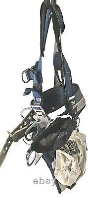 3M DBI-SALA EXOFIT FULL BODY HARNESS FALL PROTECTION 1108651 Med BELT WithSeat