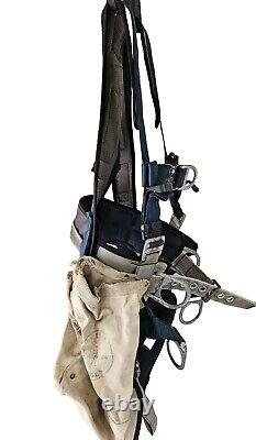 3M DBI-SALA EXOFIT FULL BODY HARNESS FALL PROTECTION 1108651 Med BELT WithSeat