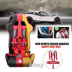 3 5-Point Sport Quick Release Safety Seat Belt Harness SFI For Racing UTV