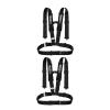 3 Inch Universal 4 Point Safety Seat Belts Shoulder Harness for Go Kart Off Road