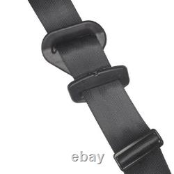 3 Point Black Seat Belts Pair for Mercedes R107 C107 SL SLC SL450 560 500 350