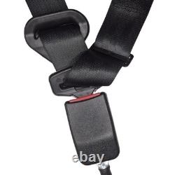3 Point Black Seat Belts Pair for Porsche 911 912 914 356 3 Point Black Seat Belts Pair for Porsche 911 912 914 356