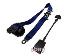 3 Point Blue Seat Belts Pair for Porsche 911 912 914 356