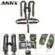 3 Universal Ca 5 Point Camlock Quick Release Racing Car Belt Harness Camouflage
