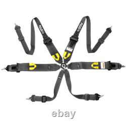 3inch 6 Point Racing Harness+2 Shoulder +2 Lap Racing Belts Seat Belt Red black