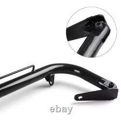 49 Black Stainless Steel Racing Safety Chassis Seat Belt Roll Harness Bar Rod