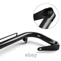 49 Black Stainless Steel Racing Safety Chassis Seat Belt Roll Harness Bar Rod