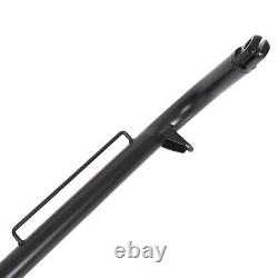 49 Black Stainless Steel Racing Safety Chassis Seat Belt Roll Harness Bar Rod