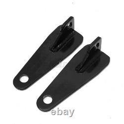 49 Black Stainless Steel Racing Safety Seat Belt Chassis Roll Harness Bar Rod