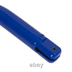 49 Blue Stainless Steel Racing Safety Chassis Seat Belt Roll Harness Bar Rod