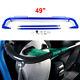 49 Blue Universal Stainless Steel Racing Safety Seat Belt Roll Harness Bar Rod