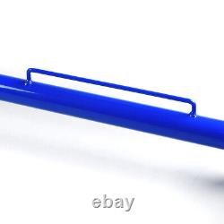 49 Blue Universal Stainless Steel Racing Safety Seat Belt Roll Harness Bar Rod