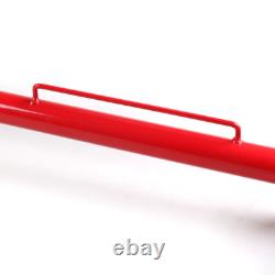 49 Car Stainless Steel Racing Safety Seat Belt Chassis Roll Harness Bar Rod Red