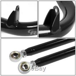 49 Coated Stainless Steel Racing Safety Seat Belt Harness Bar Across Rod Black
