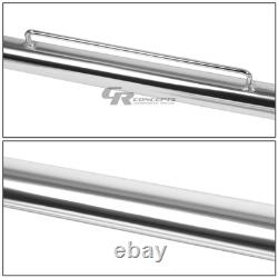 49 Coated Stainless Steel Racing Safety Seat Belt Harness Bar Across Rod Chrome