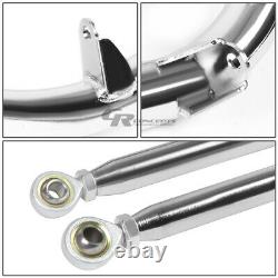 49 Coated Stainless Steel Racing Safety Seat Belt Harness Bar Across Rod Chrome