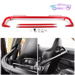 49 Racing Safety Seat Belt Chassis Roll Harness Bar Rod Stainless 4 5 6 Point