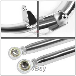 49 Stainless Racing Protection Safety Seat Belt Chassis Harness Bar Rod Chrome