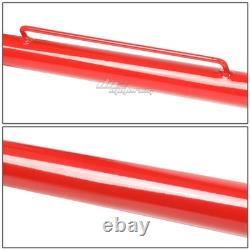 49 Stainless Racing Protection Safety Seat Belt Chassis Harness Bar Rod Red