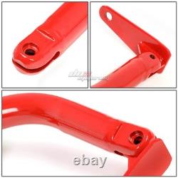49 Stainless Racing Protection Safety Seat Belt Chassis Harness Bar Rod Red