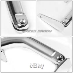 49 Stainless Steel Racing Safety Seat Belt Chassis Roll Harness Bar Rod Chrome