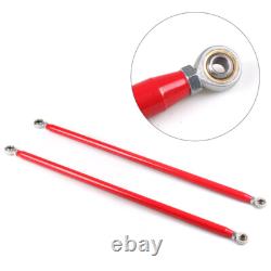 49 Stainless Steel Racing Safety Seat Belt Chassis Roll Harness Bar Rod Red