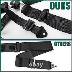 4X Unversal 5 Point 3 Safety Racing Seat Belt for ATV BUGGY OFFROAD RZR Polaris