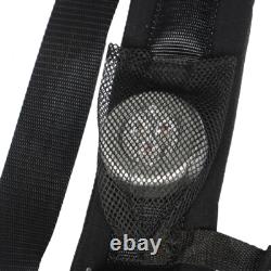 4 Pack For Polaris RZR XP S 4 1000 Seat Belt Harness 4 Point 2 Padded Black USA