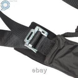 4 Pack Seat Belt Harness 4 Point 2 Padded Black For Polaris RZR XP S 4 1000