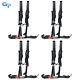 4 Pack Seat Belt Harness 4 Point 2 Padded Black For Polaris RZR XP S 4 1000 ATV