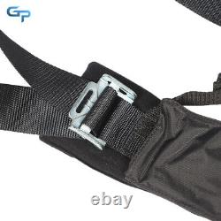 4 Pack Seat Belt Harness 4 Point 2 Padded Black For Polaris RZR XP S 4 1000 ATV