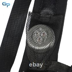 4 Pack Seat Belt Harness 4 Point 2 Padded Black For Polaris RZR XP S 4 1000 ATV