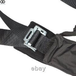 4 Pack Seat Belt Harness 4 Point 2 Padded Black For Polaris RZR XP S 4 1000 USA