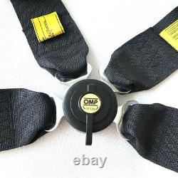 4 Point 2.75/W Camlock Universal Racing Seat Belt Harness Quick Release Black