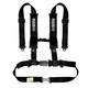 4 Point 2 Buckle Racing Car Safety Seat Belt Harness ATV UTV Go-Kart Universal