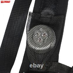 4 Point 2 Padded Black For Polaris RZR XP S 4 1000 Seat Belt Harness 4 Pack