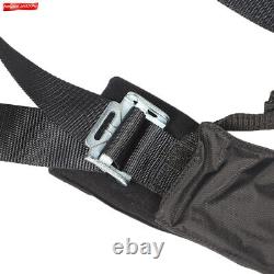 4 Point 2 Padded Black For Polaris RZR XP S 4 1000 Seat Belt Harness 4 Pack
