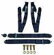 4 Point Bolt In Camlock Quick Release Jdm Racing Seat Belt Shoulder Harness 3
