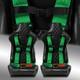 4-Point Car Auto Green Racing Sport Seat Belt Safety Harness Strap Universal