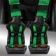 4-Point Car Auto Green Racing Sport Seat Belt Safety Harness Strap Universal