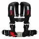 4 Point Safety Harness 3 Inch Seat Belt RZR 170 570 800 XP900 XP1000 S 900 Black